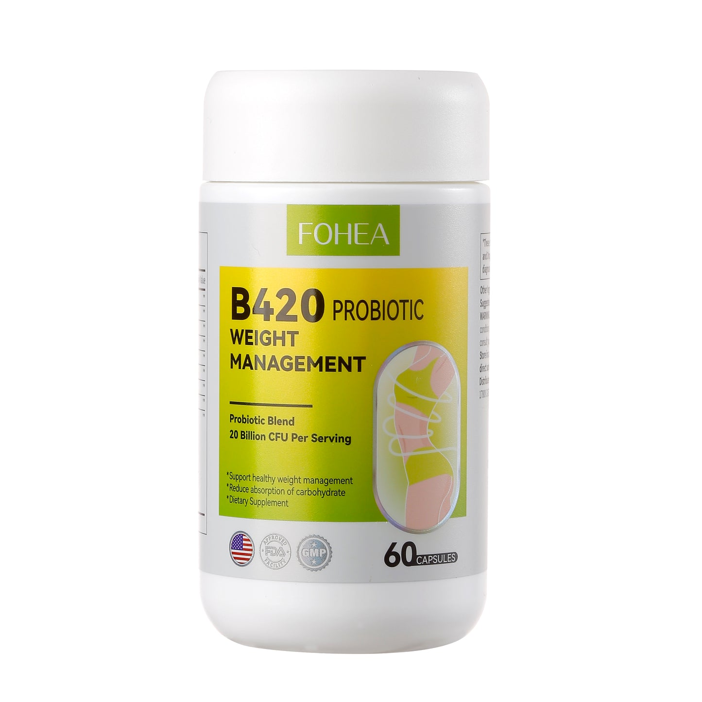 FOHEA Tenghuangguo Ranran Capsules Weight Management Probiotics for Weight Loss, Slimming