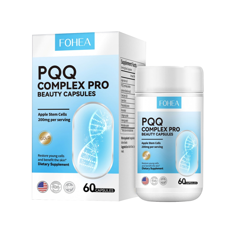 FOHEA PQQ Apple Dried Capsules Fibroblast Mitochondria Goddess Capsules