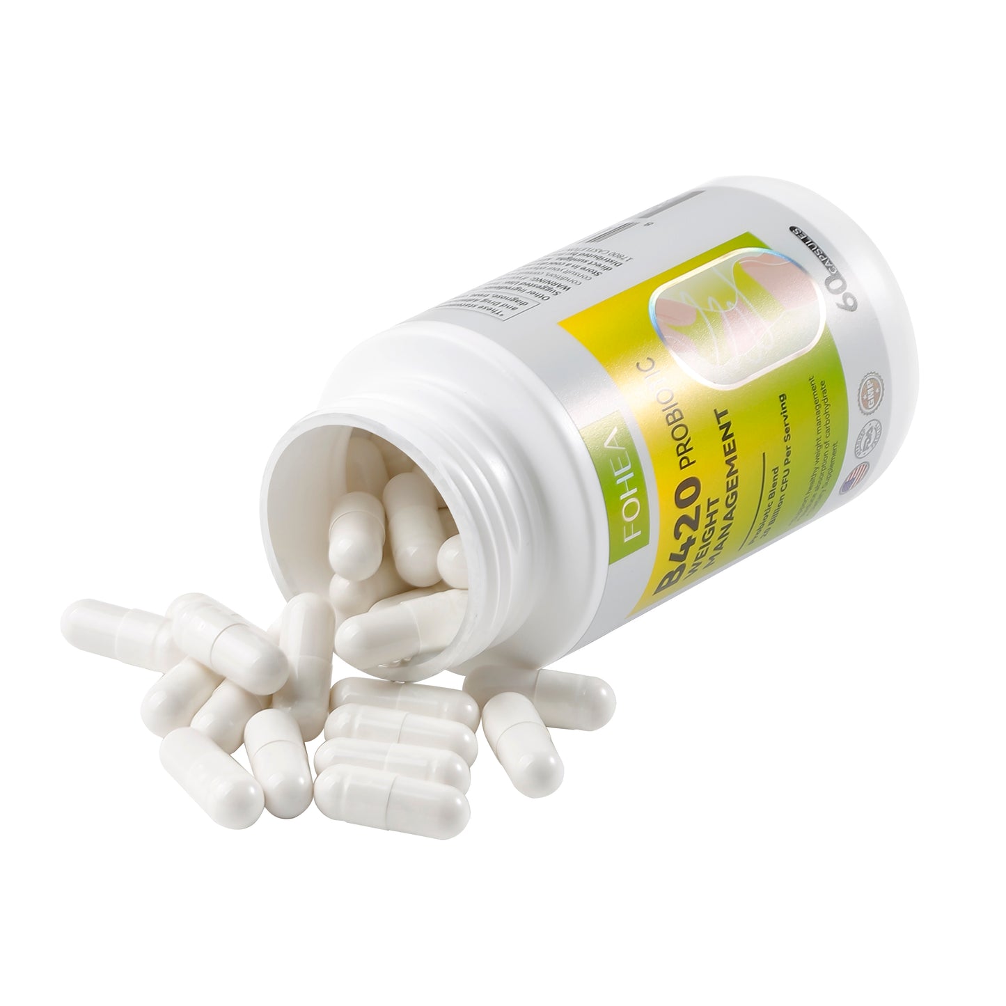 FOHEA Tenghuangguo Ranran Capsules Weight Management Probiotics for Weight Loss, Slimming