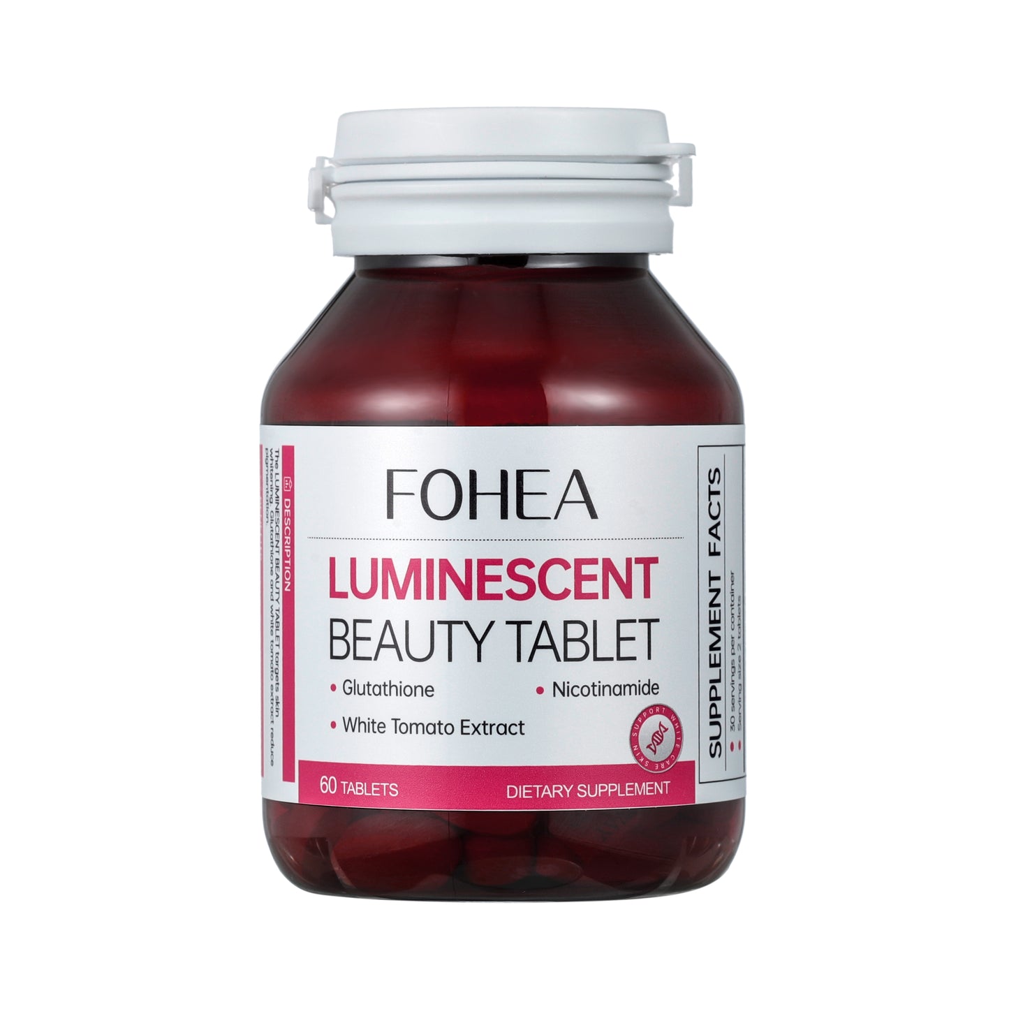 FOHEA White Tomato Capsules can remove black and white tender skin and brighten the skin