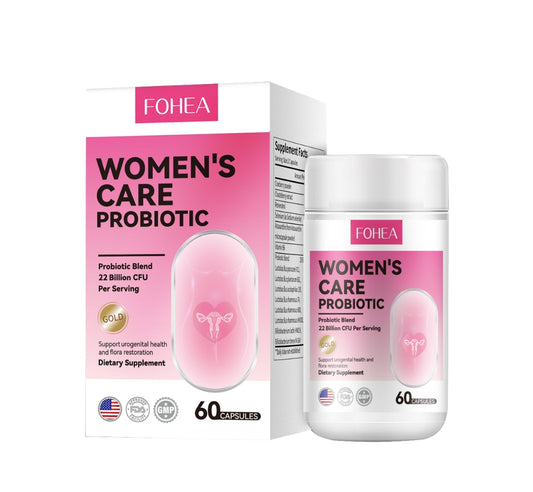 FOHEA Women's Probiotic Capsules, Women's Private Care Capsules